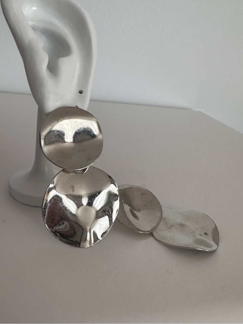 Silver earrings - Picture 2 of 8